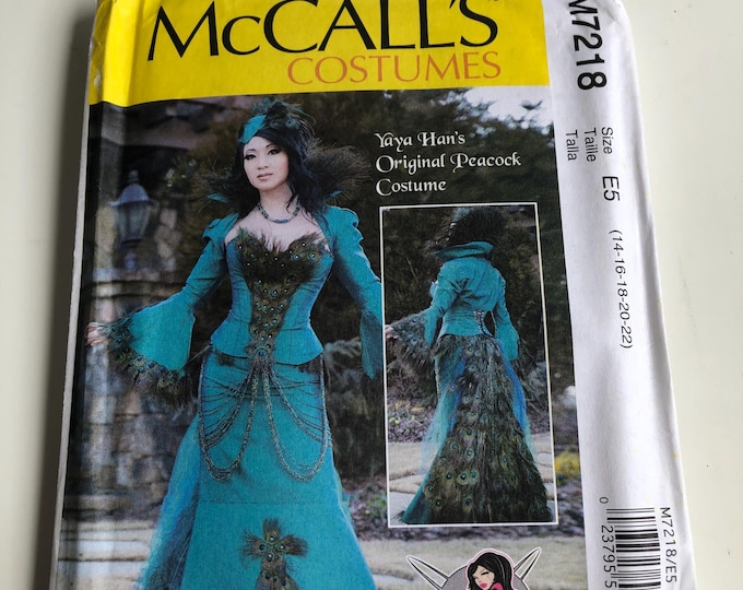 McCalls Costume Paper Pattern M7218
