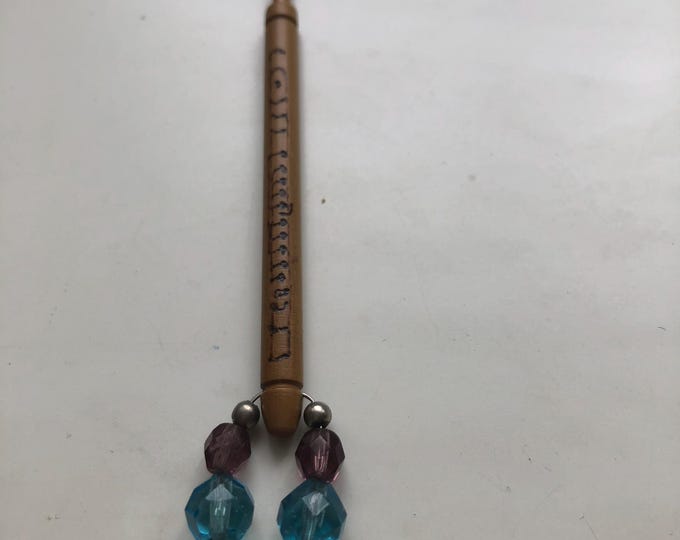wooden lacemaking bobbin
