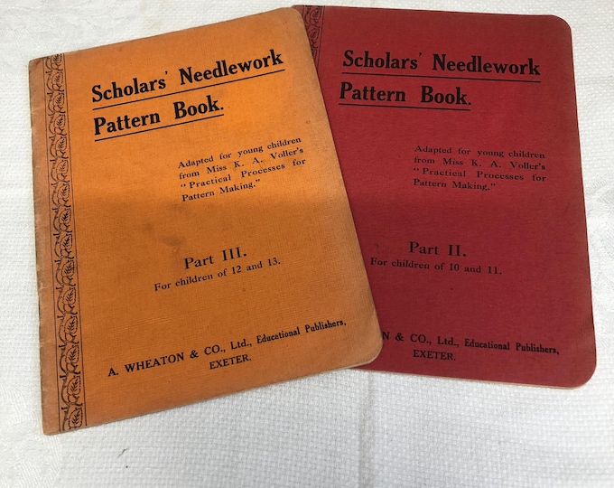 Scholars' Needlework Pattern Book Part 2 and 3