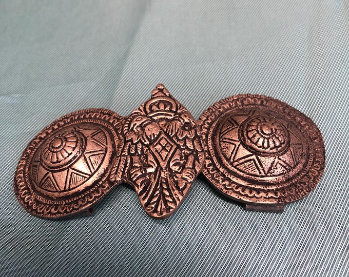 Ottoman style belt buckle