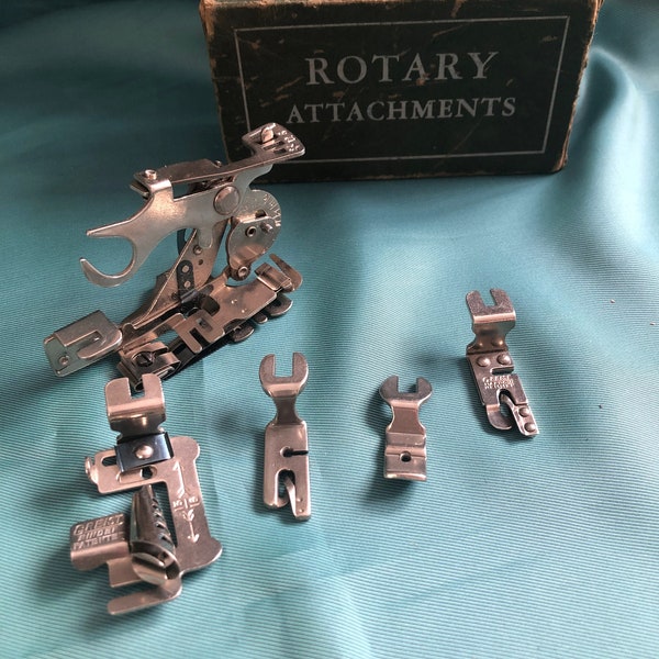 Rotary Sewing Machine Attachments Etsy