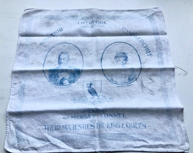 vintage ladies handkerchief, hankie