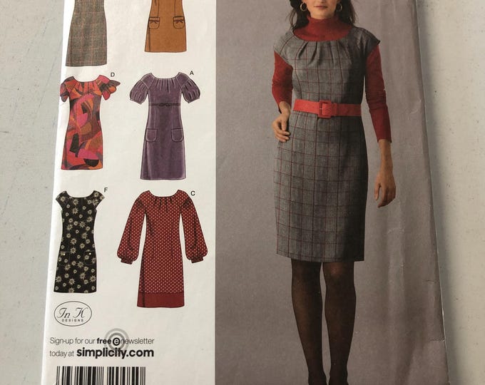 Simplicity ladies dress pattern, Part CUT, Simplicity 2846