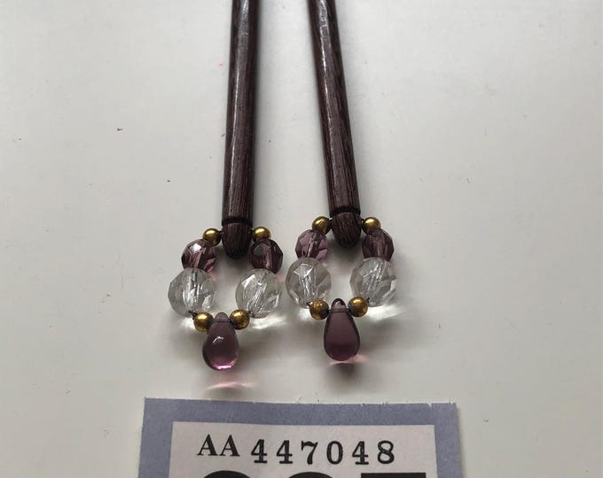 Lacemaking bobbins x 2