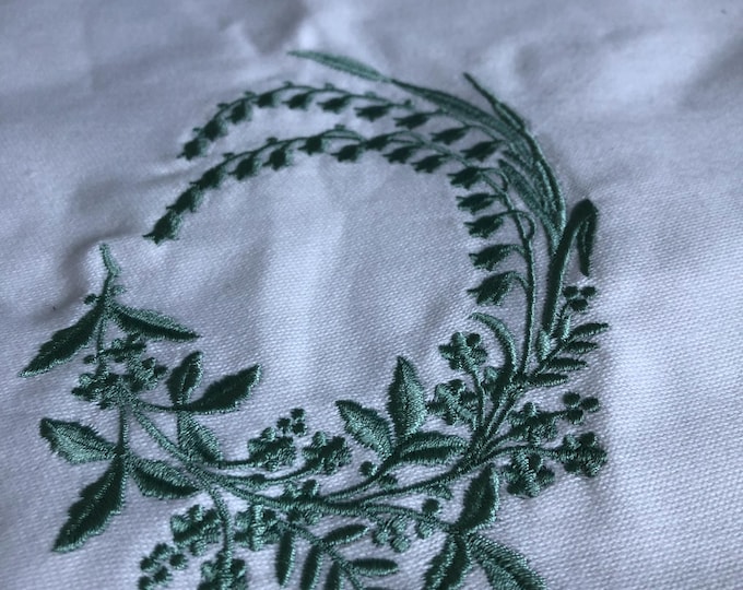laundry bag, Lilly of the valley
