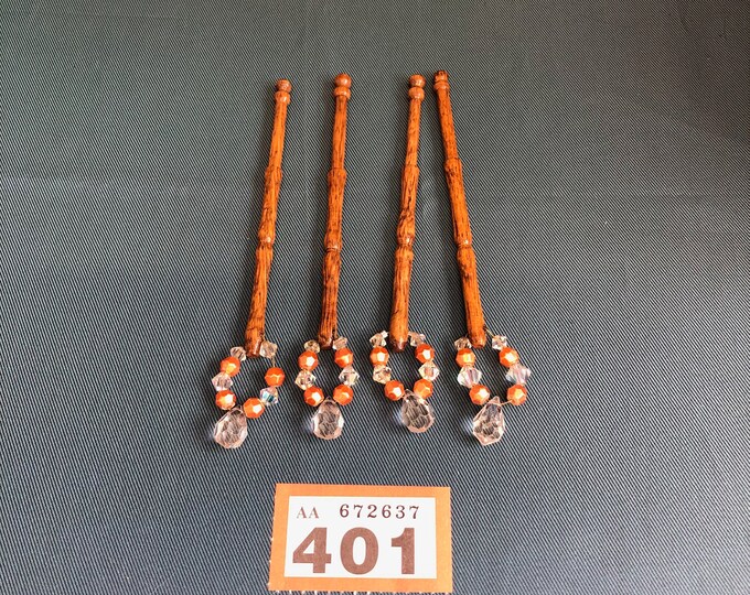 wooden lace bobbins
