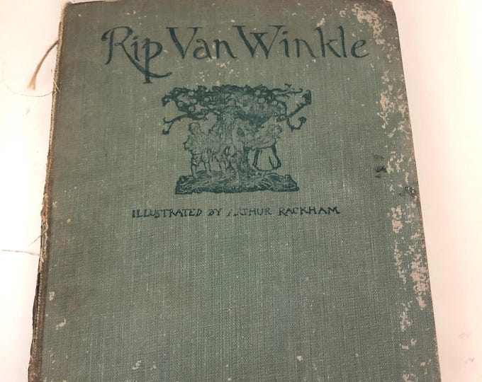 Rip Van Winkle Illustrated by Arthur Rackham 1919
