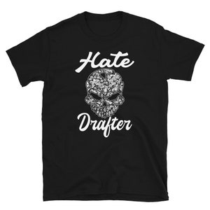 Hate Drafter- divertido juego de cartas de dibujo de cartas / camisa de juego de mesa- por geek en fleek- consigue que tu geek se ponga