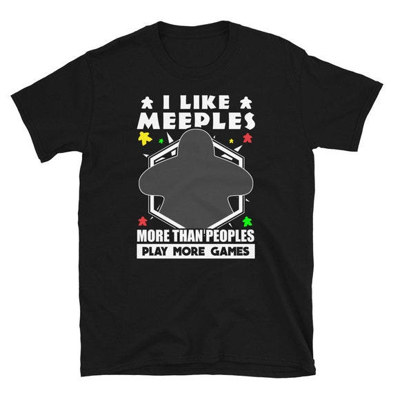 Funny Board Game T-Shirt: Let My Meeple Go Funny Board Game T-Shirt: Let My Meeple Go