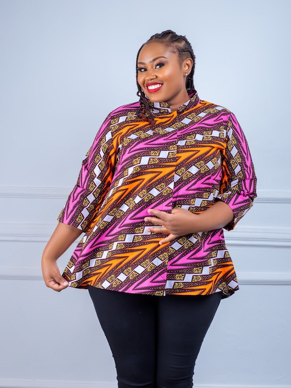 Kitenge Fashion Tops For Ladies Kitenge Tops Latest High Low