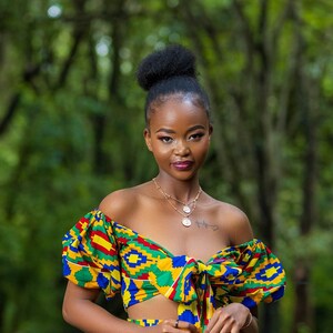 Africa Print Bralette / Ankara/kente/dashiki Top -  Canada