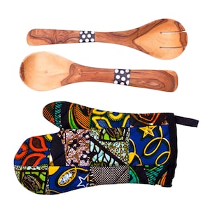 Double oven mitt (1pcs) | Zero waste kitchen mitt | Heat protecting mitt |  kitchen glove | Kitchen Gloves | Mother&#39;s Day Gift