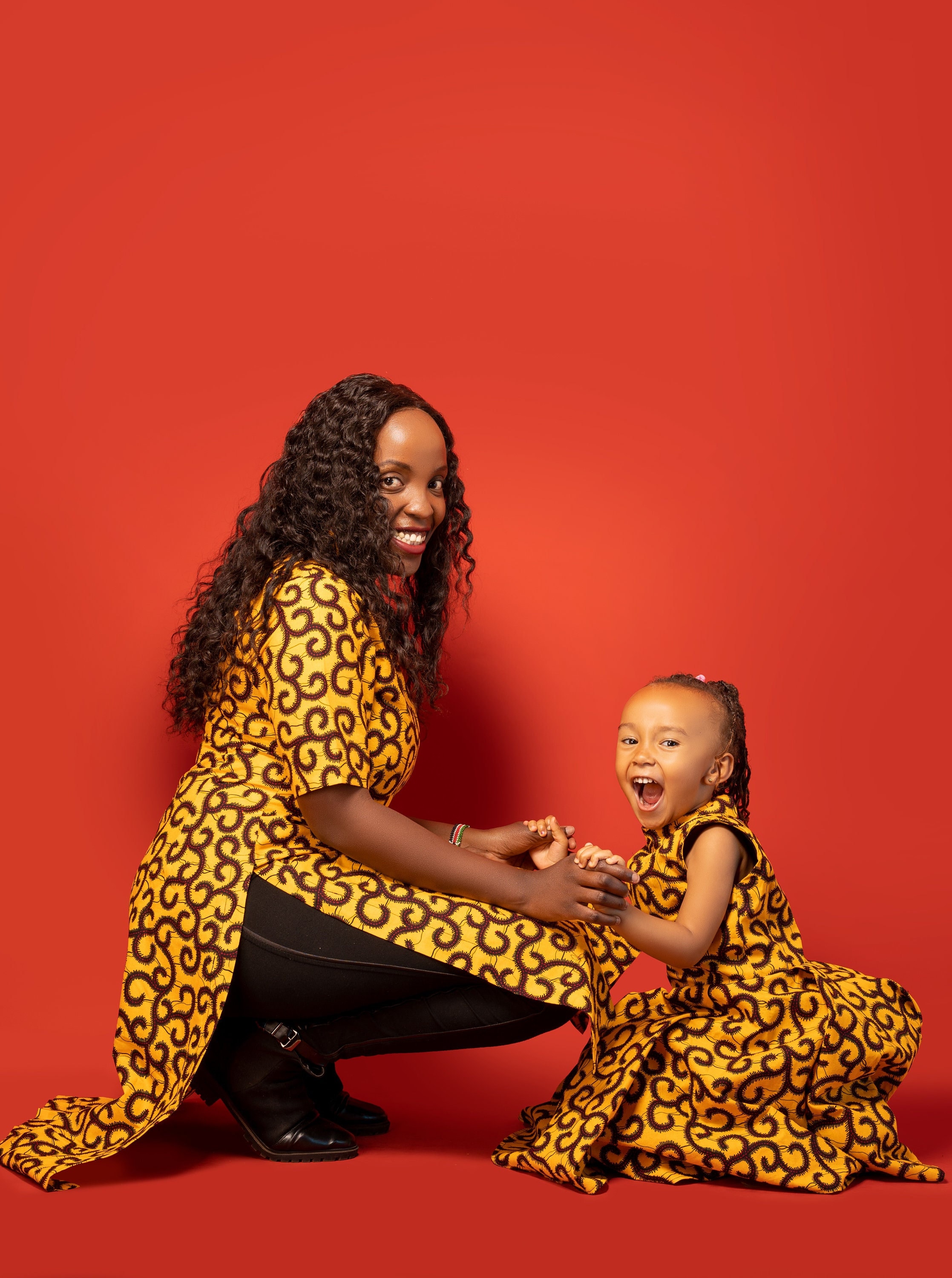 Mother and clearance daughter african attire