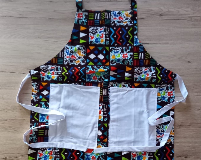 Apron with Pocket/Kitchen Clothing - Gift for Mum