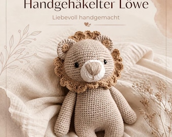 Amigurumi | Häkellöwe | Löwe | Kuscheltier | Löwenbaby | Baby | Kinder |