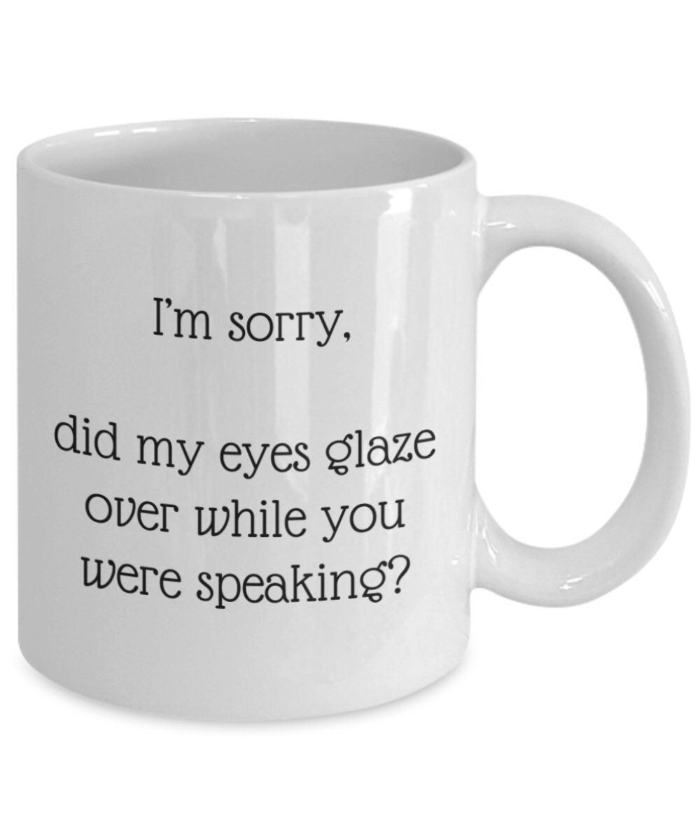 I'm sorry did my eyes glasur over while you were speaking Etsy
