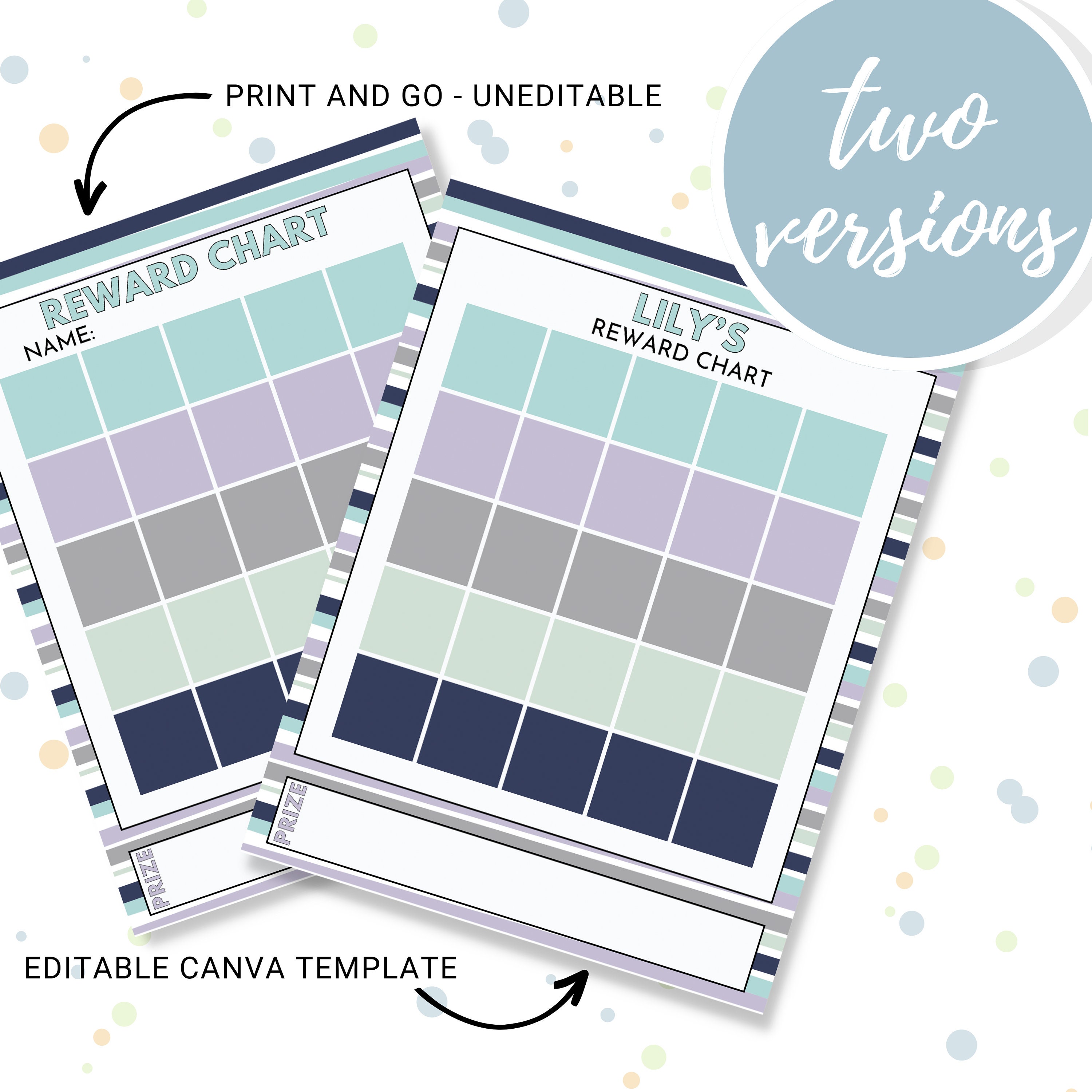 Kids Reward Chart Printable Reward Chart for Kids Sticker Chart