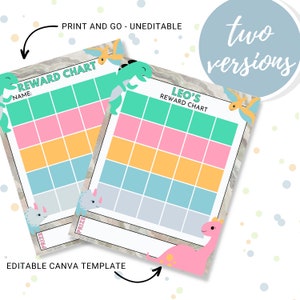 Kids Reward Chart, Printable Reward Chart for Kids, Sticker Chart, Toddler Reward Chart