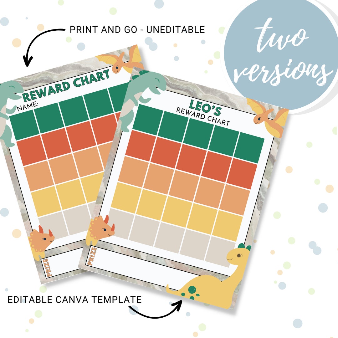 Kids Reward Chart Printable Reward Chart for Kids Sticker Chart