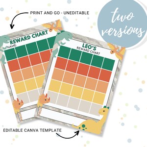 Kids Reward Chart, Printable Reward Chart for Kids, Sticker Chart, Toddler Reward Chart