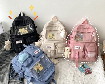 pink kawaii backpack