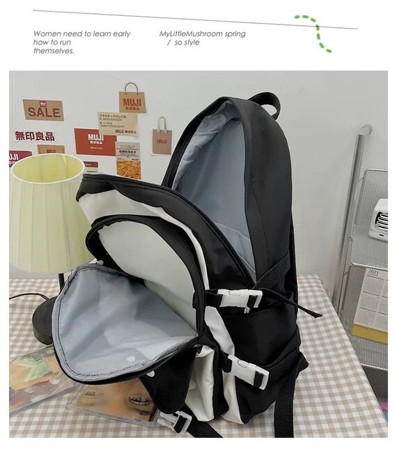 Light Blue ITA Bag clear pockets Backpack Anime Lolita Bag USA ANIME DEALER! Light Blue ITA Bag clear pockets Backpack Anime Lolita Bag USA ANIME DEALER!