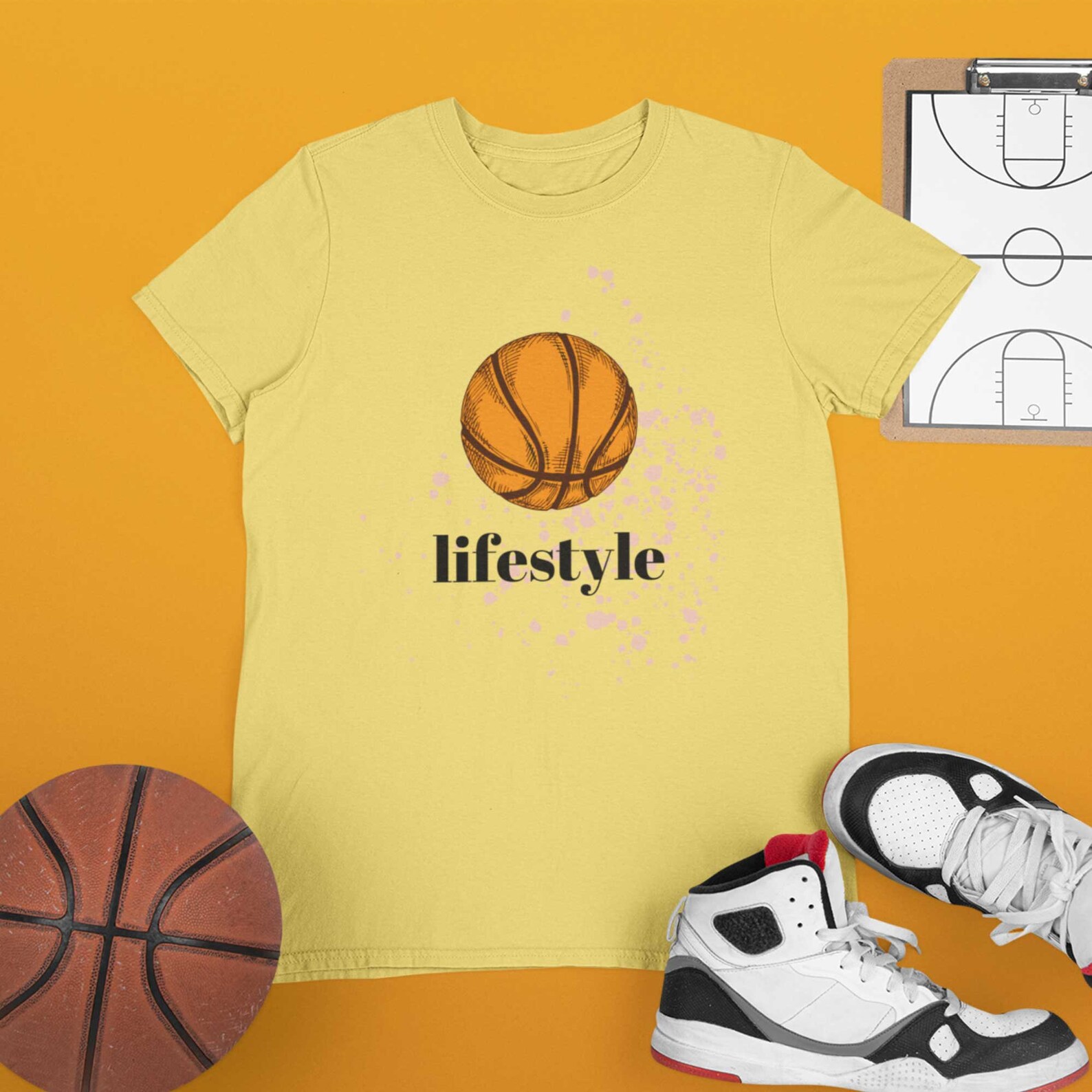 Basketball Lifestyle Tshirt Sports Shirt Game Day Shirt Etsy