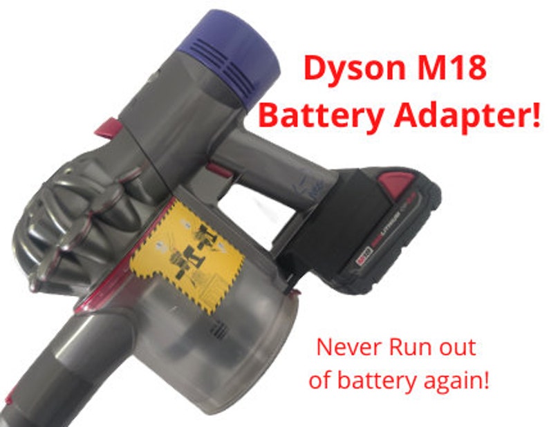 Dyson Milwaukee M18 Battery Adapter Works With Dyson V8 SV11 Etsy UK