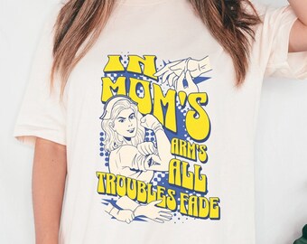 Vintage Mom Tee Retro Inspired Bella Canvas Shirt for Mother's Day Perfect Gift for Stylish Mom's Ideal Mother's Day or Birthday Present