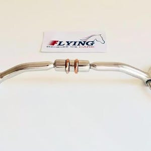 Myler Loose Ring Comfort Snaffle Horse Bit Design With Copper Roller