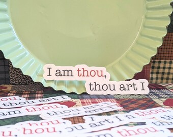 I Am Thou Etsy