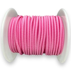 Corda elastica elastica rotonda da 0,8 mm, 25 colori, stock nel Regno Unito immagine 7
