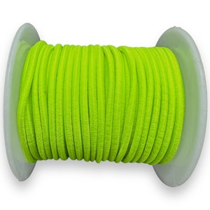 Corda elastica elastica rotonda da 0,8 mm, 25 colori, stock nel Regno Unito immagine 2