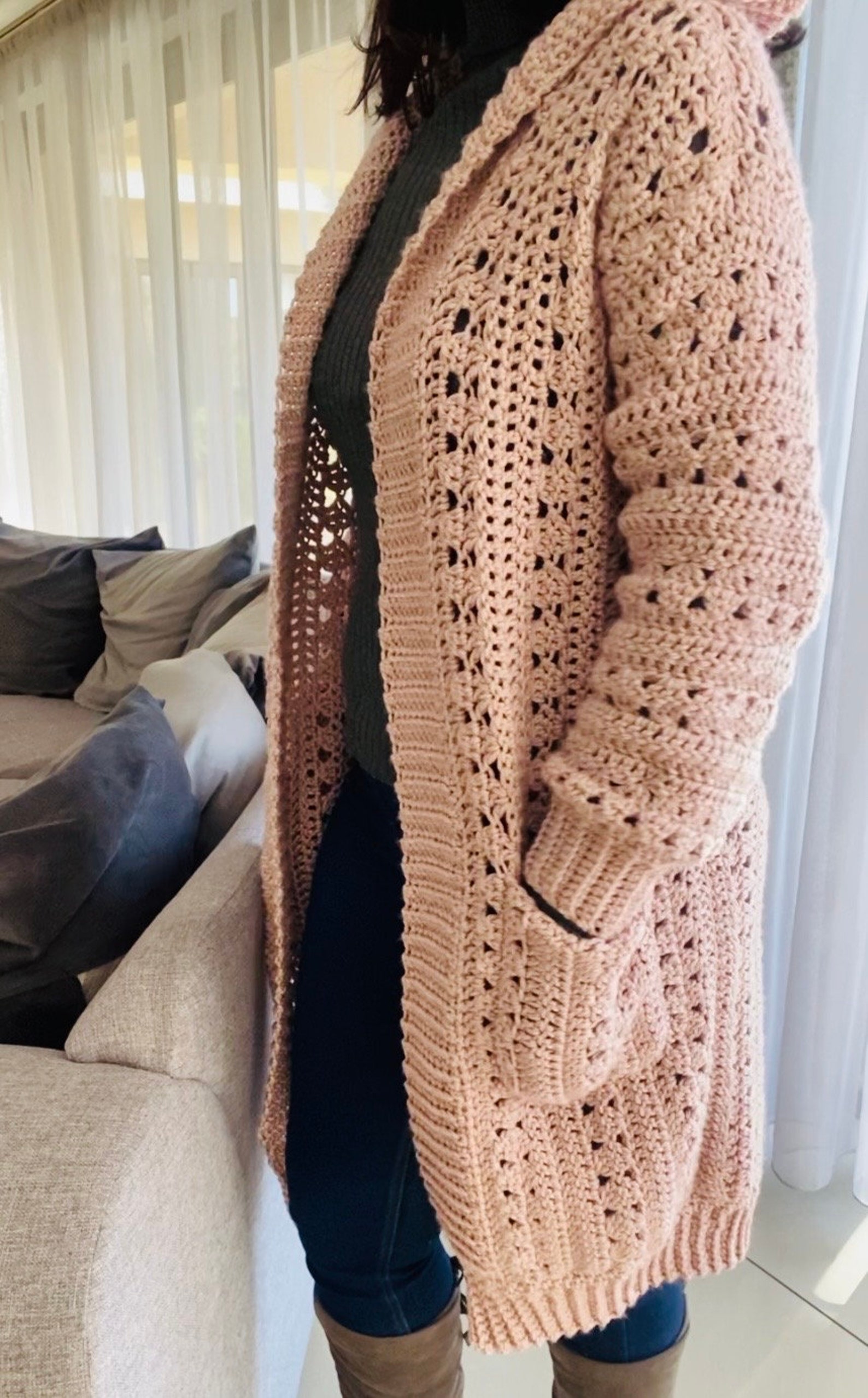 Laura Crochet Cardigan main image 1
