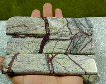 Bidasar Marble Drawer Pulls: Brown Stone Cabinet Handles