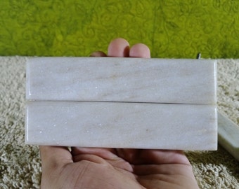 Elegant Beige Marble Stone Drawer Pulls: Artisan Cabinet Handles