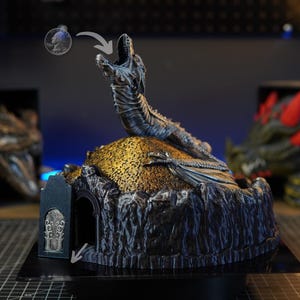 Dragon’s Hoard Spardose DIGITALE DATEI- STL und .3mf