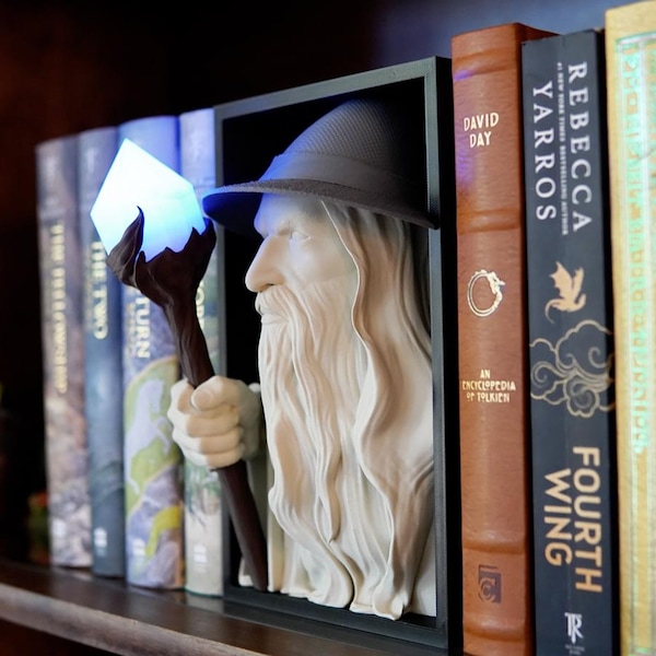 Glowing Wizard Book Nook DIGITAL FILE- STL and .3mf