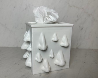 The Nosey Tissue Box Holder