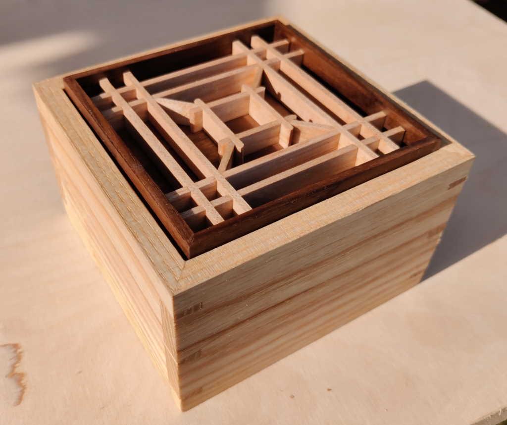 200mm Kumiko Hashtag DIY Plans - Full-scale Working Drawing and