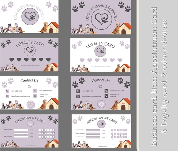 Dog Grooming Business Dog Salon Appointment Dog