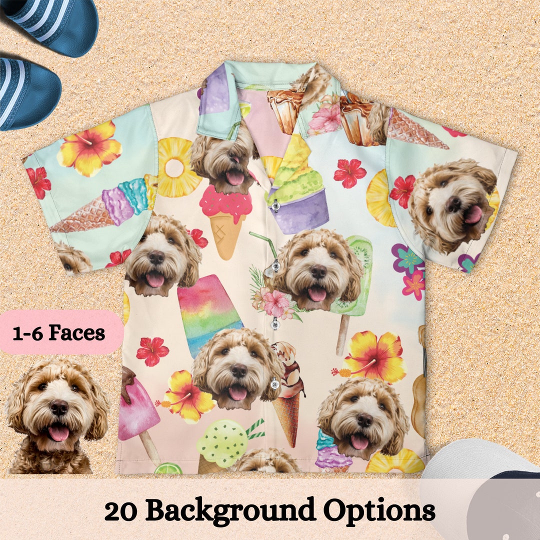 Summer With Pet - Personalized Hawaiian Shirt - New Arrival, Upload Image, Gift For Pet Lovers AMZ