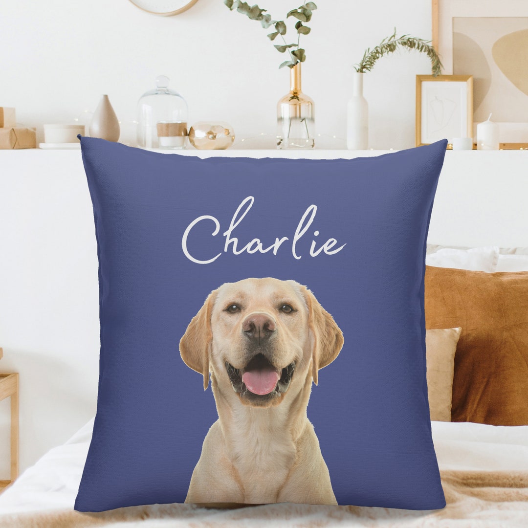 Personalized Pet Pillow, Custom Pet Throw Pillow, Pet Pillow From Photo, Gifts for Pet Lovers