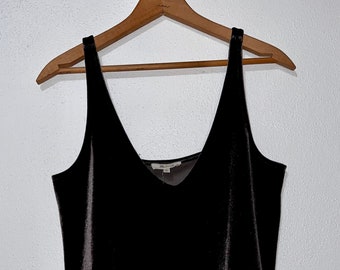 Madewell velvet tank small