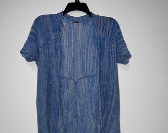 Free people open front cardigan size large