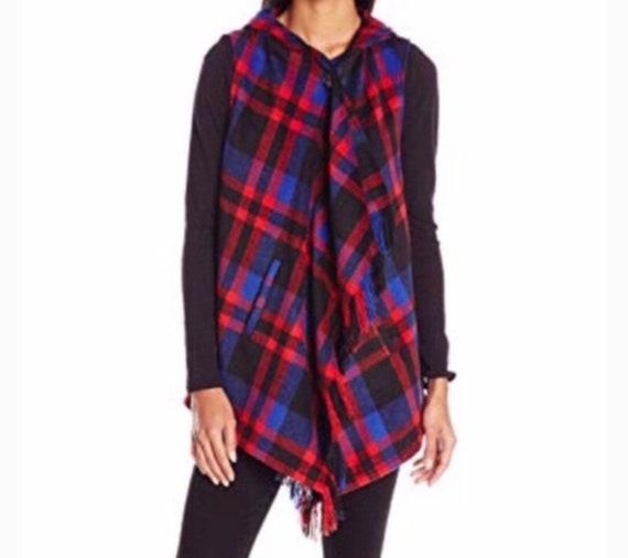 Jolt flannel hooded vest size 2X - image 1