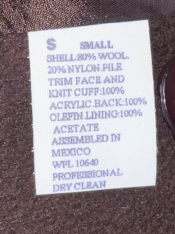 Mariel wool coat size small - image 8