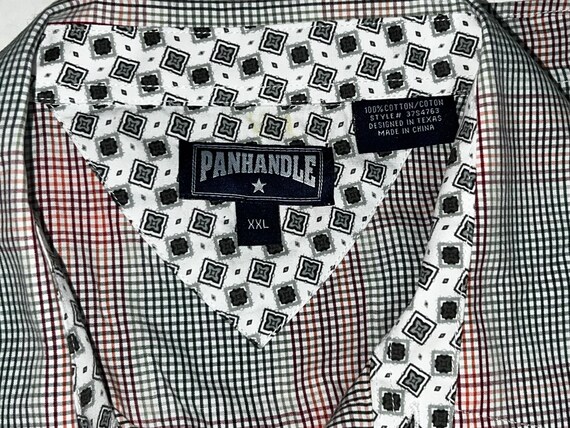 Panhandle multicolor short sleeve button down men… - image 5