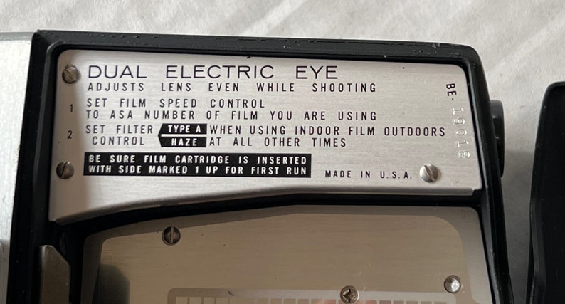 Bell & Howell Auto Load Dual Electric Eye - Etsy