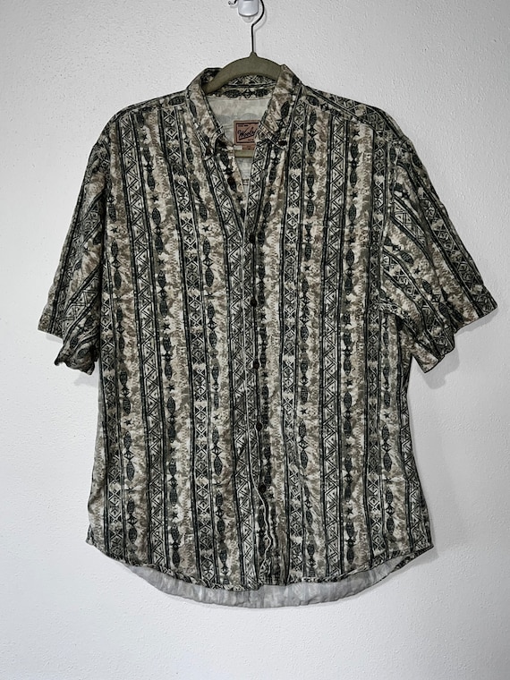 Woolrich button down men’s medium - image 2